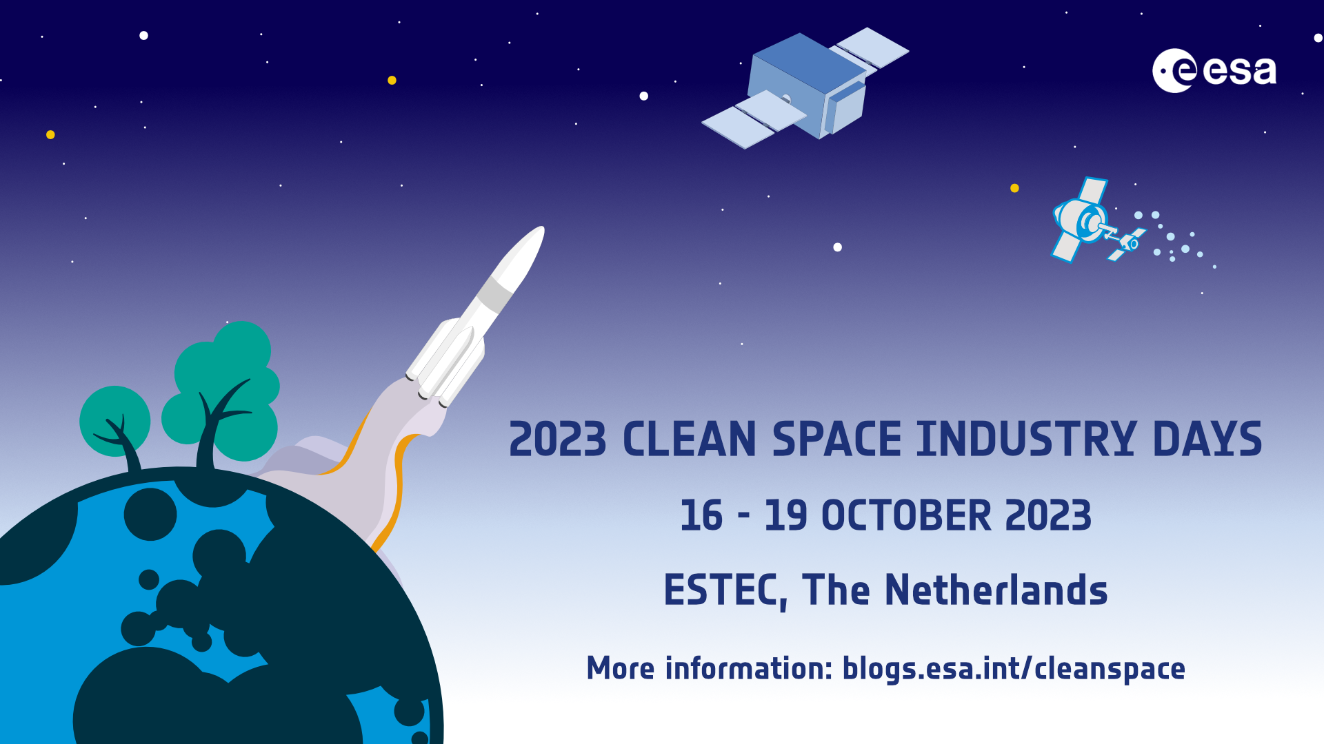 2023 Clean Space Industry Days (16-19 October 2023): Overview · Indico ...